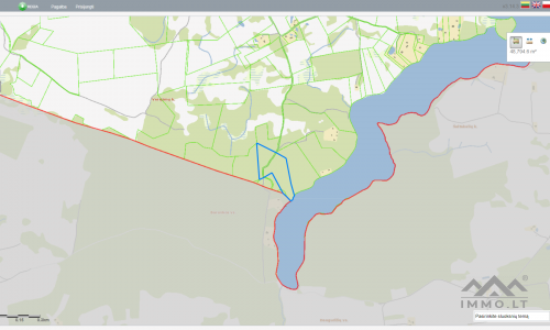 Plot for a Homstead by Makys Lake