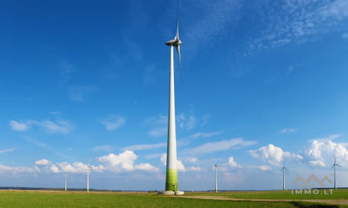 Terrain pour la construction d'une éolienne