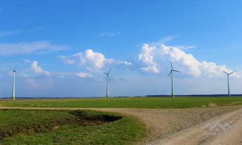 Grundstück für die Entwicklung der Windenergie