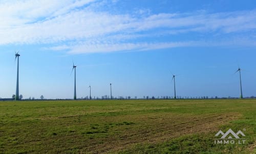 Grundstück für die Entwicklung der Windenergie