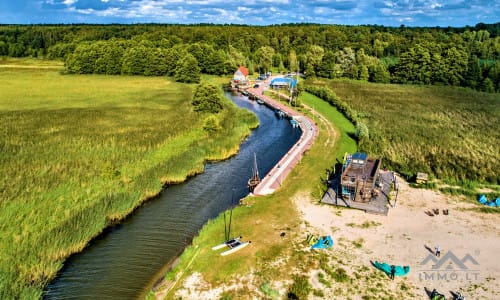 Išskirtinis namų valdos sklypas šalia miško ir Kuršių marių