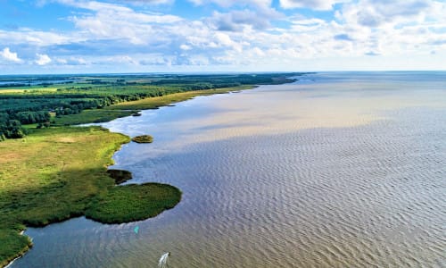 Išskirtinis namų valdos sklypas šalia miško ir Kuršių marių