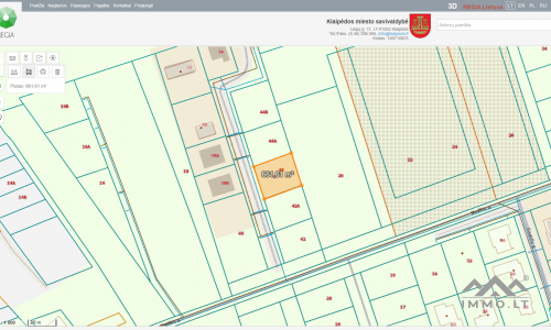 Terrain à bâtir à Klaipėda
