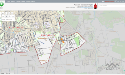 Terrain d'investissement à Panevėžys