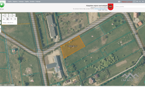 Terrain constructible à Kalotė