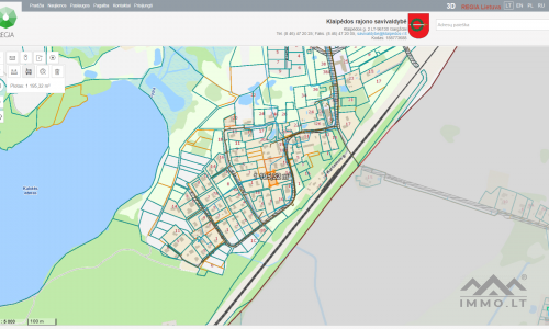 Terrain constructible près de Klaipėda