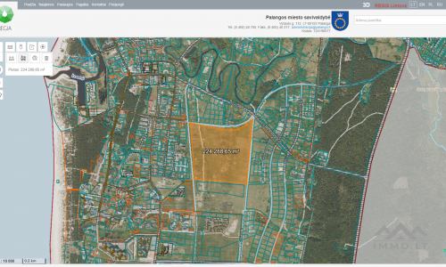 Terrain d'investissement à Šventoji