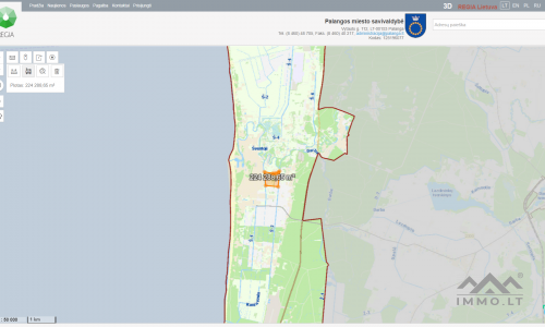 Terrain d'investissement à Šventoji