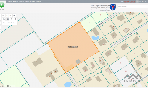 Land Plot for Residential Housing Project or Investment in Kampiškiai