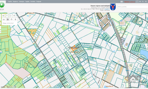 Terrain d'investissement dans le quartier de Kaunas