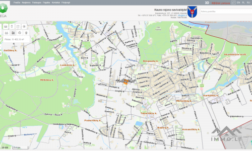 Investment Plot in Kaunas District